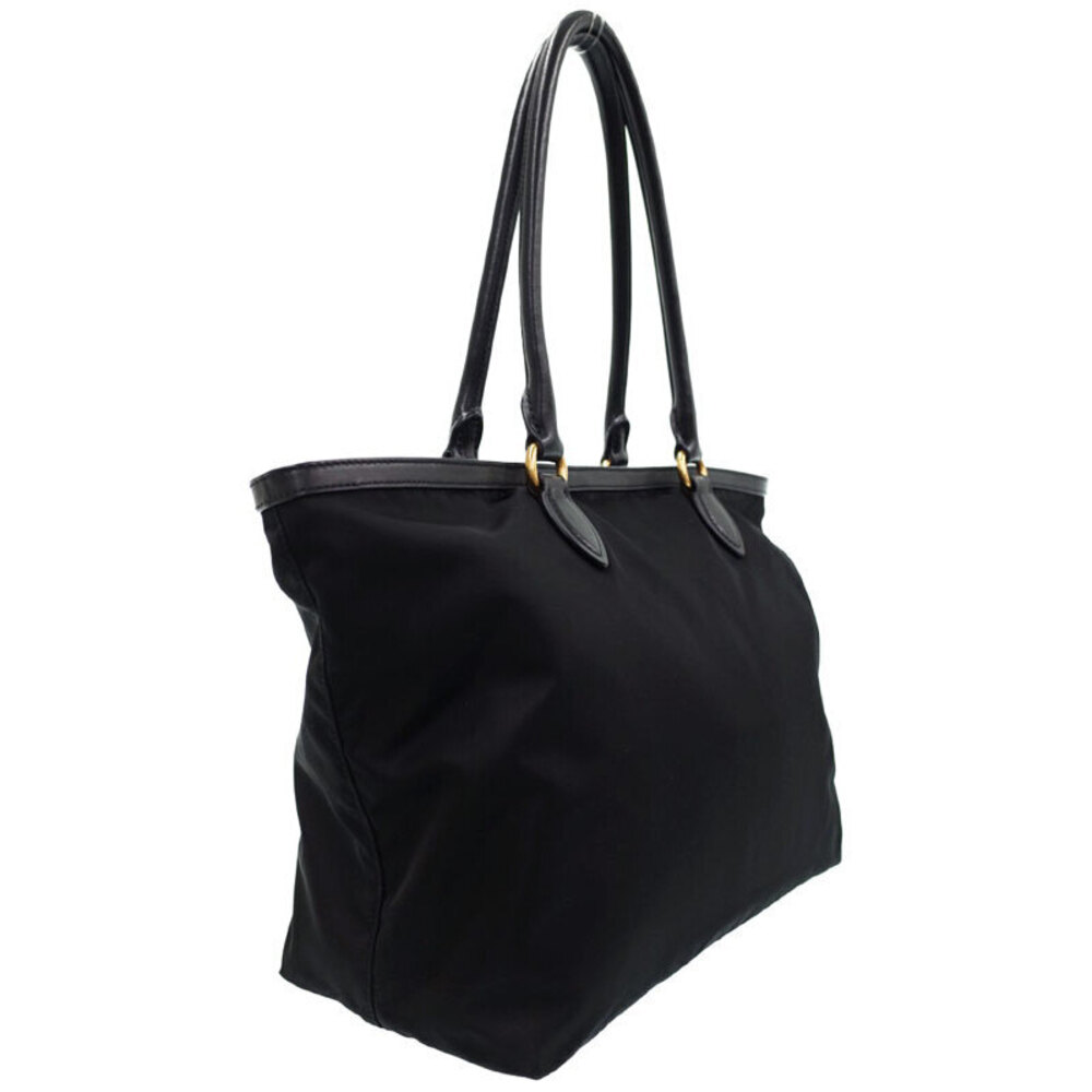Prada Tessuto Shoulder Black Tote Vela Bag